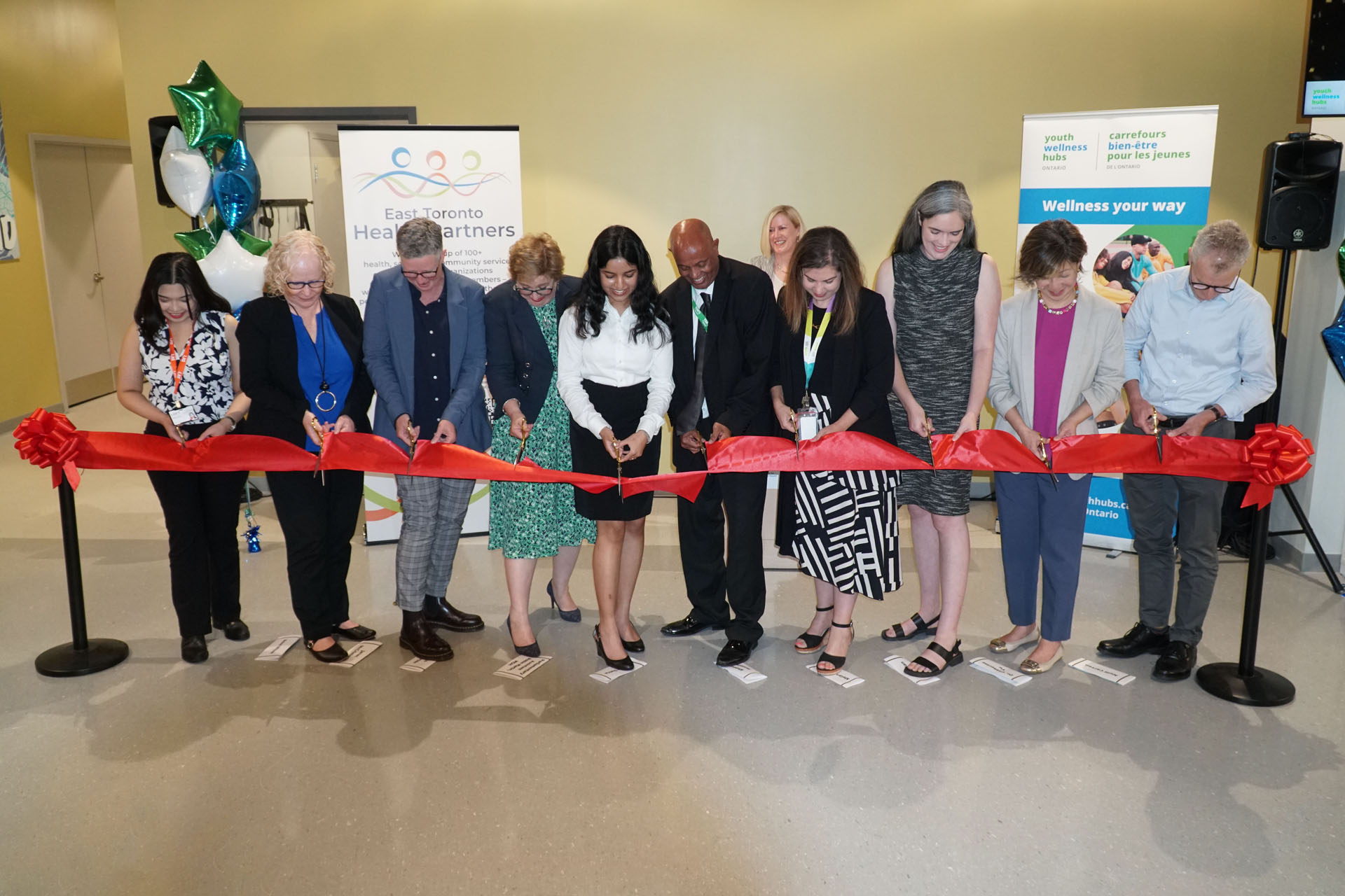 Featured image for “Youth Wellness Hubs Ontario and East Toronto Health Partners celebrate grand opening of Thorncliffe Park Youth Wellness Hub”