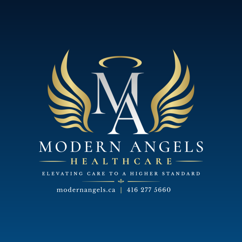 logo for modern angels healthcare